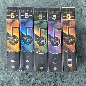 Babylon 5: The Complete First thru Fifth Season.